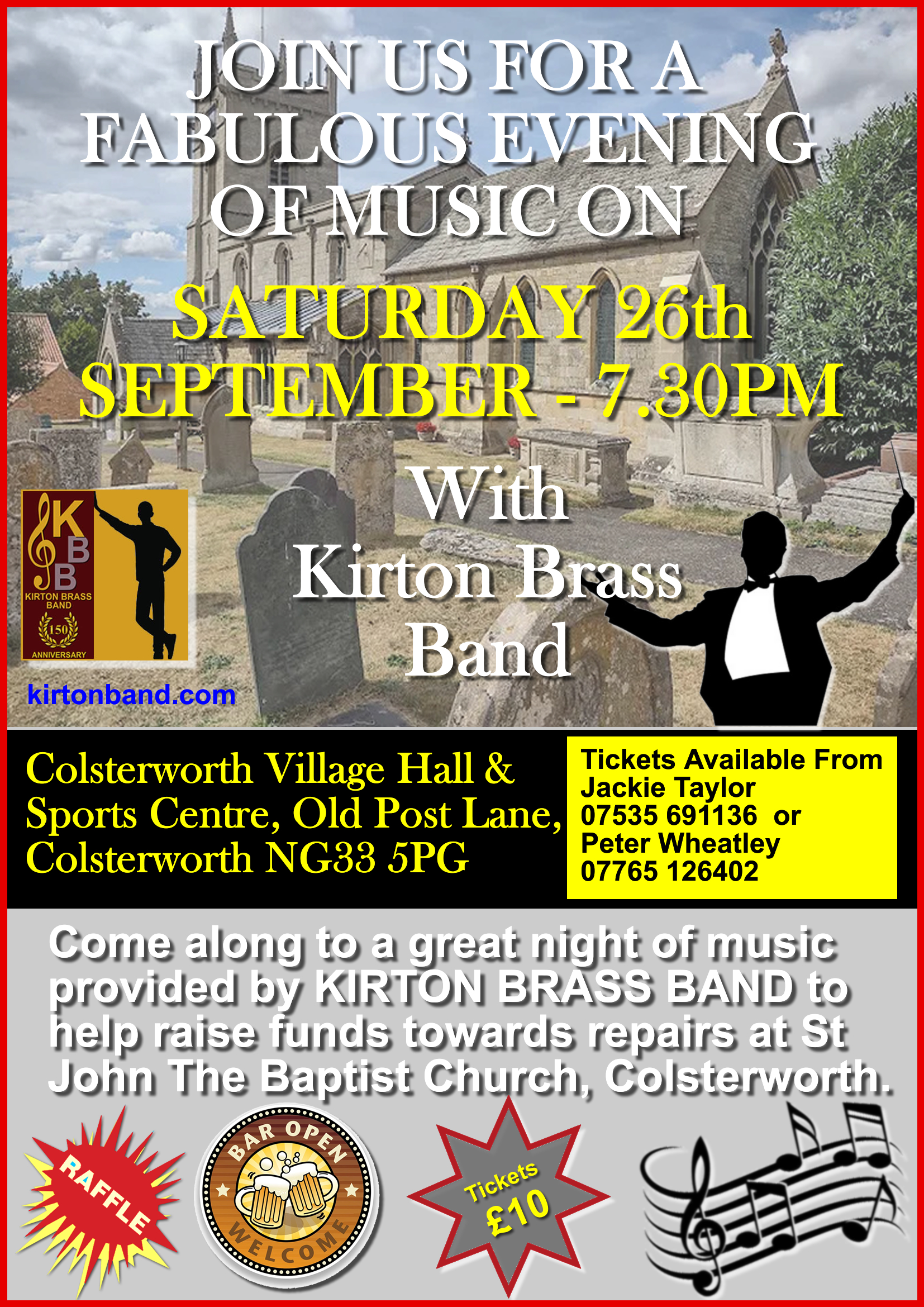 colsterworth concert concert at colsterworth