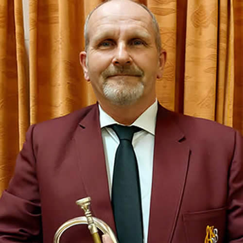 Soprano Cornet Player, Kirton Brass Band, Ian Pryke